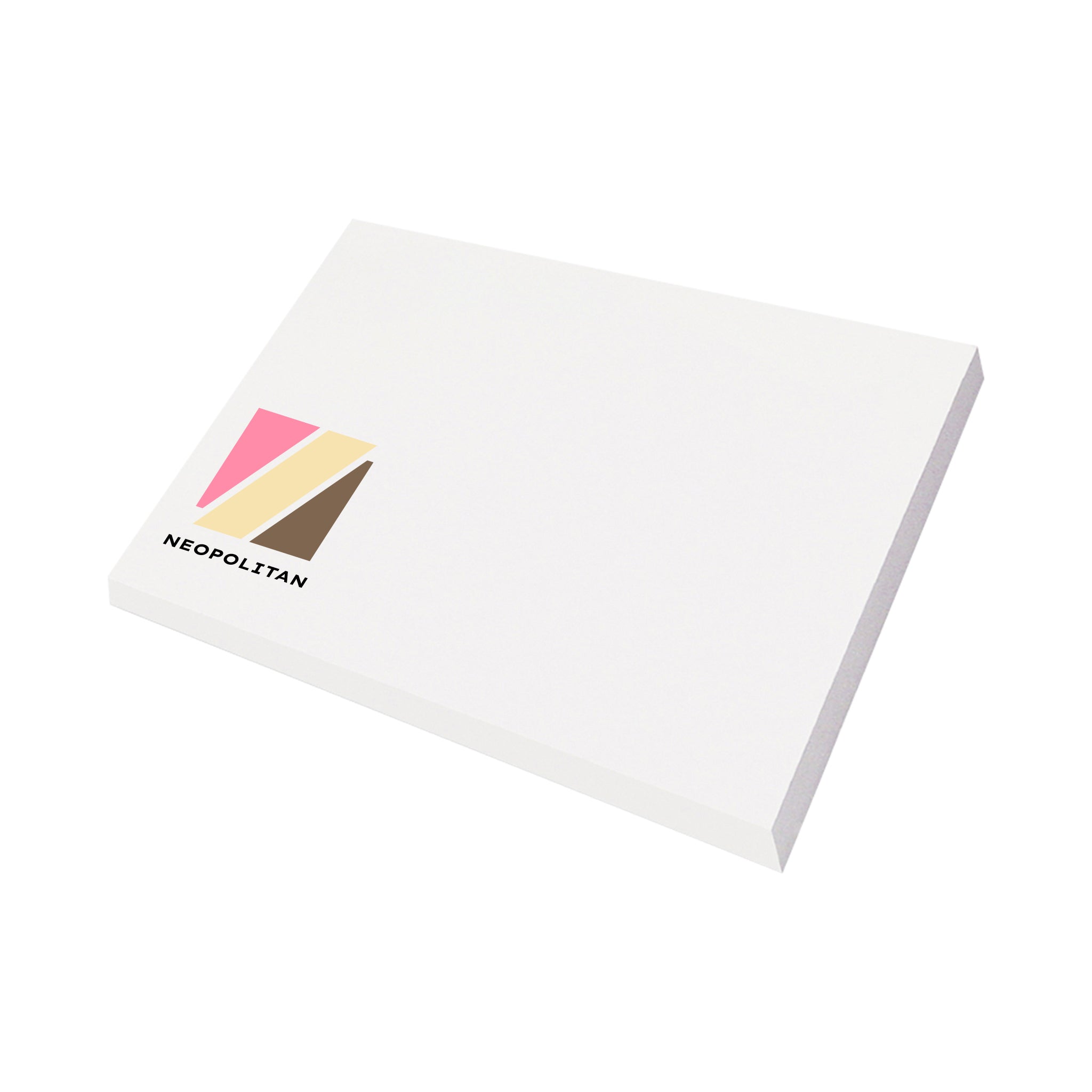 Post-it® 4 x 3 Inch Full Color Notes - 50 Sheets  Imprinted with Logo (Q780122)