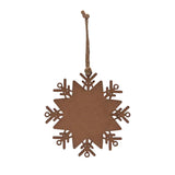 Wood Ornament-Snowflake (Q781332)