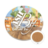 Round Absorbent Coaster - Full Color (Q781632)