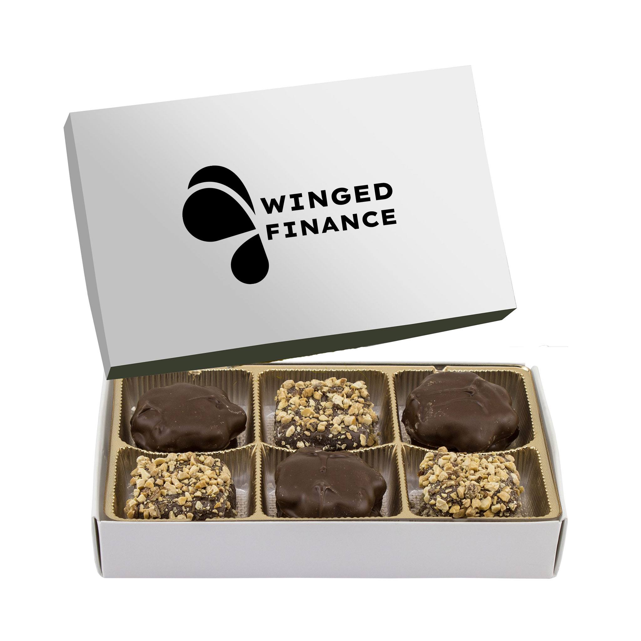 Peanut Butter Cups  Sea Salt Caramels Custom Candy Box (Q781711)
