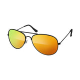 Metal Aviator Mirrored Sunglasses (Q782532)