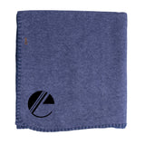 Heathered Shawl Blanket With Button  Imprinted with Logo (Q783722)