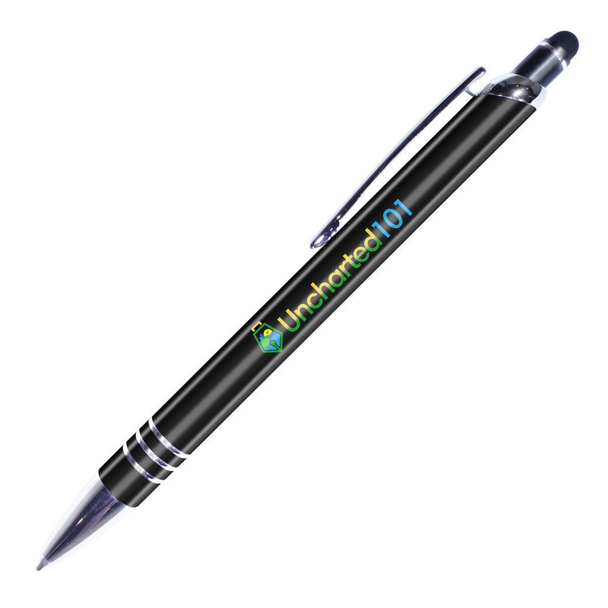 Halcyon® Vortex Metal Pen-Stylus - FC  Imprinted with Logo (Q783822)