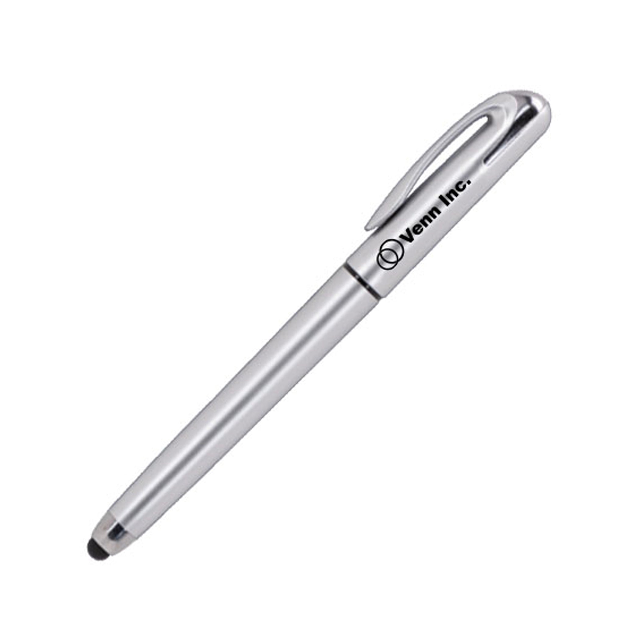 Basecamp River Recycled Plastic Hybrid Writing Pen  Imprinted with Logo (Q783922)