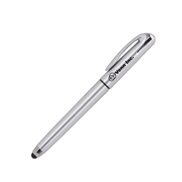 Basecamp River Recycled Plastic Hybrid Writing Pen  Imprinted with Logo (Q783922)