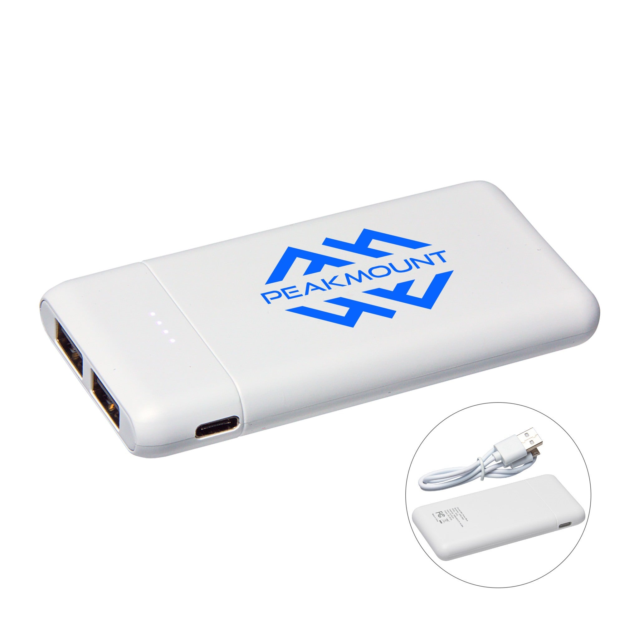 5000mAh Counsel Mini Power Bank  Imprinted with Logo (Q784322)