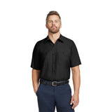 Red Kap® Long Size  Short Sleeve Industrial Work Shirt (Q785332)