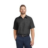 Red Kap® Long Size  Short Sleeve Industrial Work Shirt (Q785332)