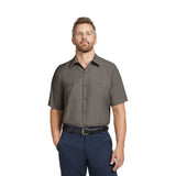 Red Kap® Long Size  Short Sleeve Industrial Work Shirt (Q785332)