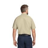 Red Kap® Long Size  Short Sleeve Industrial Work Shirt (Q785332)