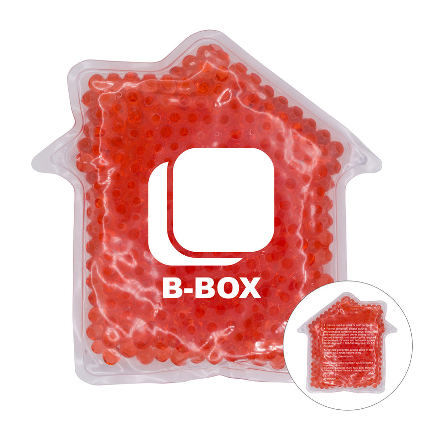 House Shaped GelBead Hot/Cold Packs (Q785511)