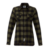 W-SPRUCELAKE Roots73 Long Sleeve Flannel Shirts (Q786911)