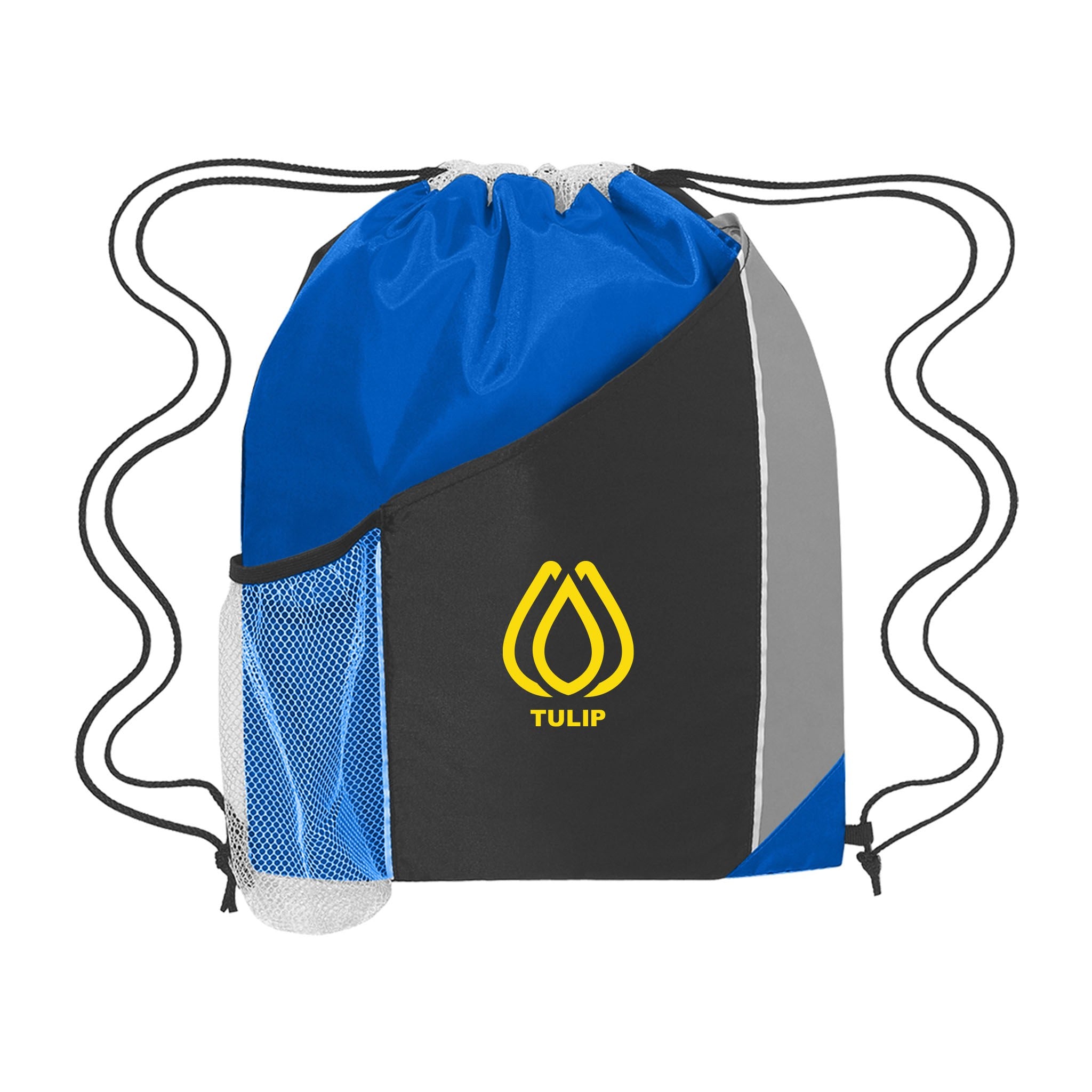 Polyester Tri-Color Sports Pack  Imprinted with Logo (Q788311)