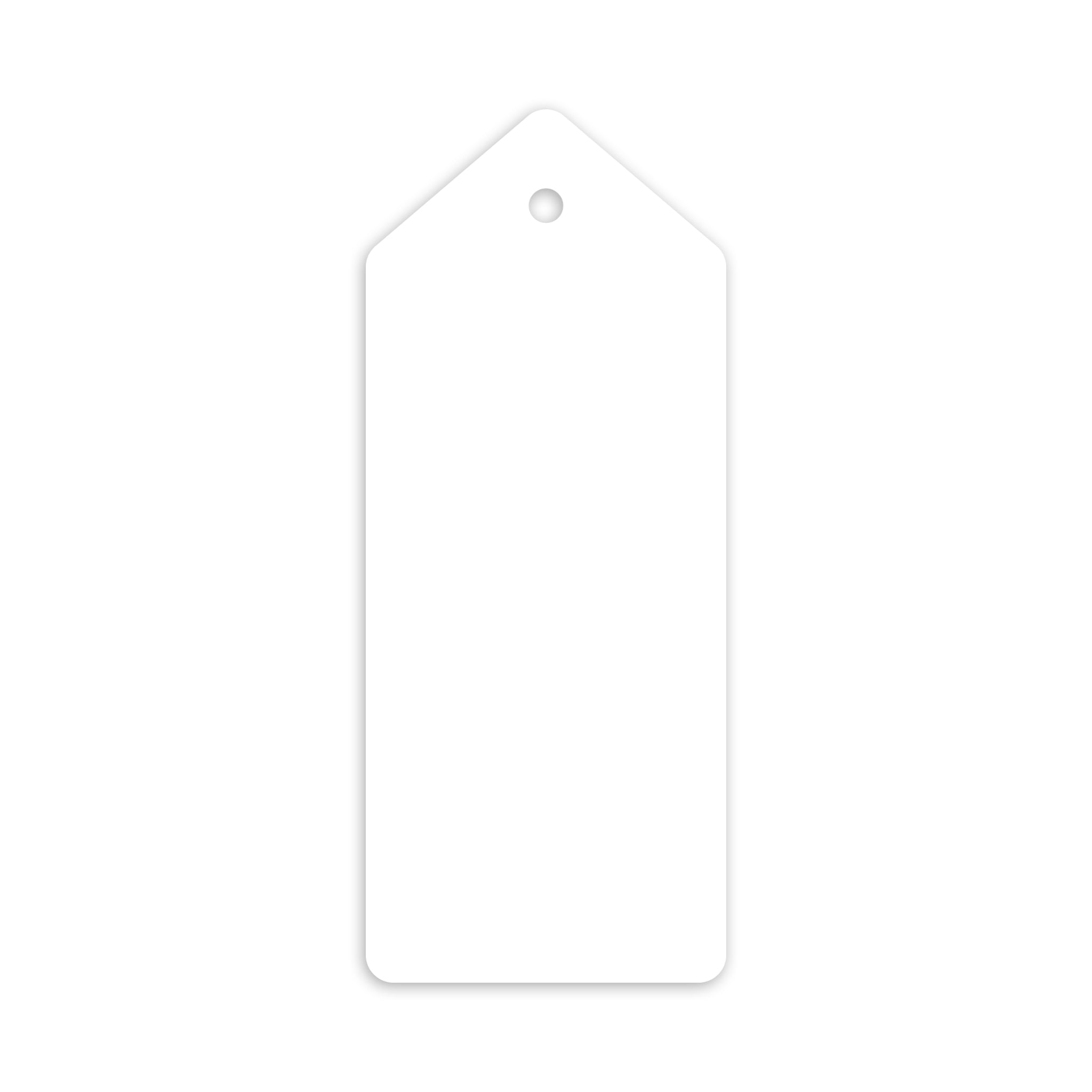 Promo Tags (24 pt.  Stock Shape  1–15 sq. in.) (Q789222)