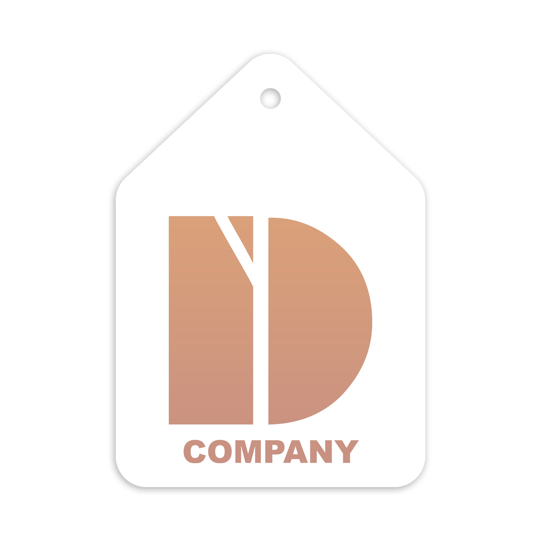 Promo Tags (24 pt.  Stock Shape  1–15 sq. in.) (Q789222)