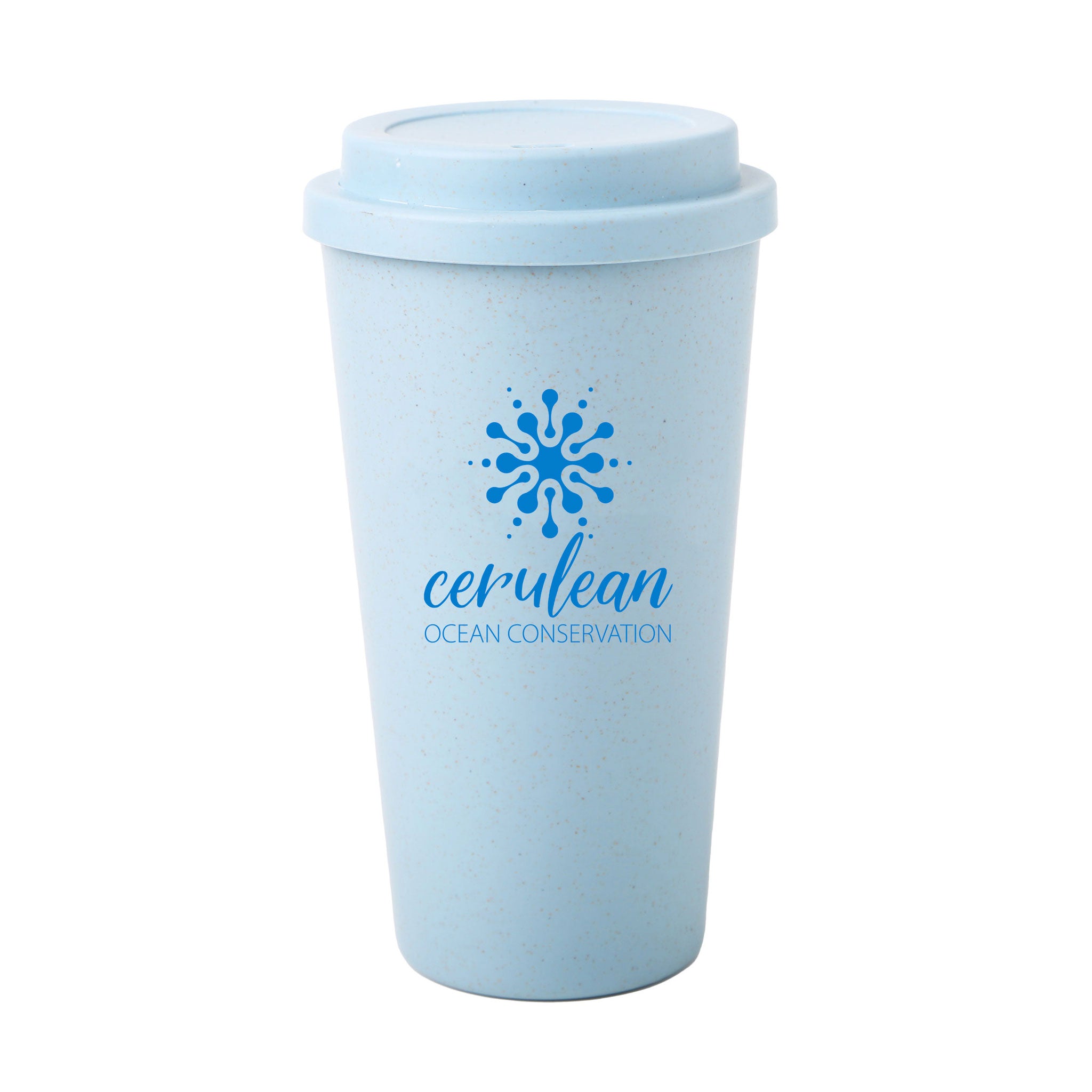 16 Oz. Wheat Straw Mug  Imprinted with Logo (Q789622)