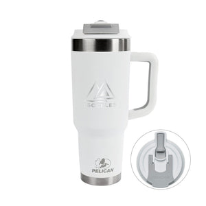Pelican Porter™ Dual 40 Oz. Dual Lid  Recycled Travel Tumbler (Q791332)