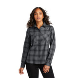 Port Authority® Women's Plaid Flannel Shirt (Q791432)