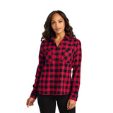 Port Authority® Women's Plaid Flannel Shirt (Q791432)