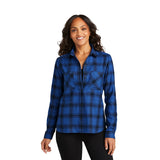 Port Authority® Women's Plaid Flannel Shirt (Q791432)
