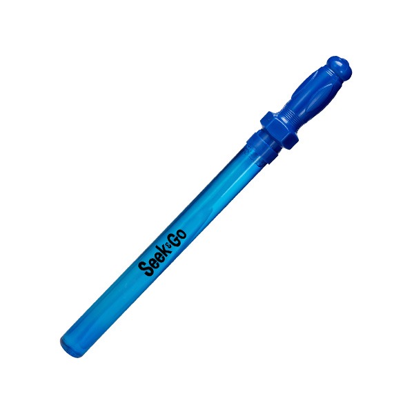 14 Inch Bubble Wand  Imprinted with Logo (Q792122)