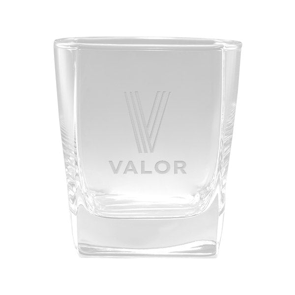 10.5 Oz. Geo On The Rocks Whiskey Glass (Q793122)