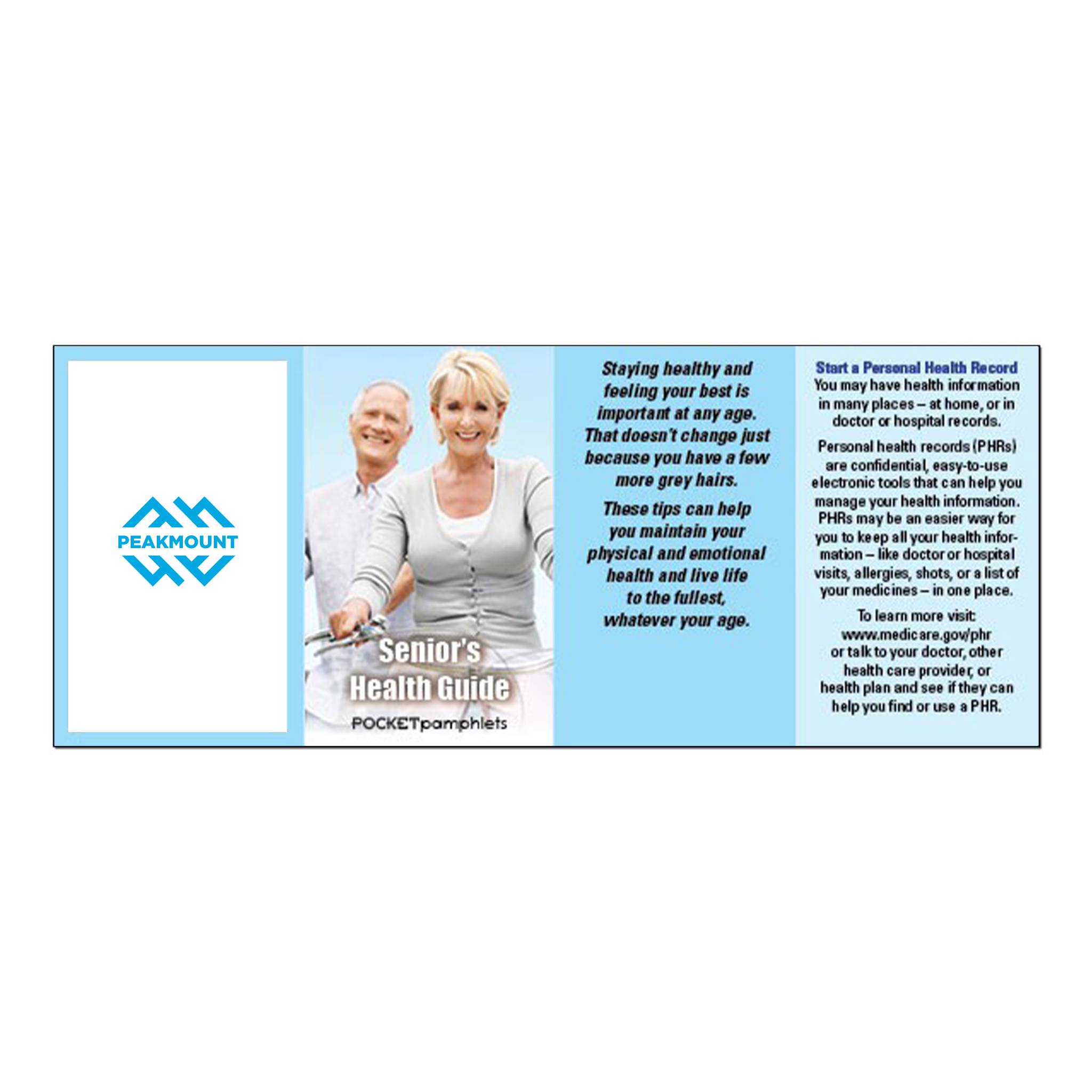 Senior's Health Guide Pocket Pamphlet (Q793222)