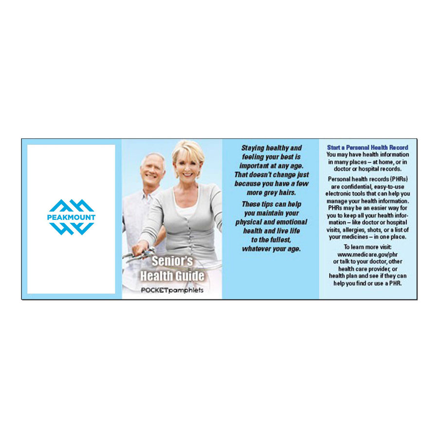 Senior's Health Guide Pocket Pamphlet (Q793222)
