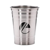 16 Oz. Suds Stainless Steel Beer Cups (Q794022)