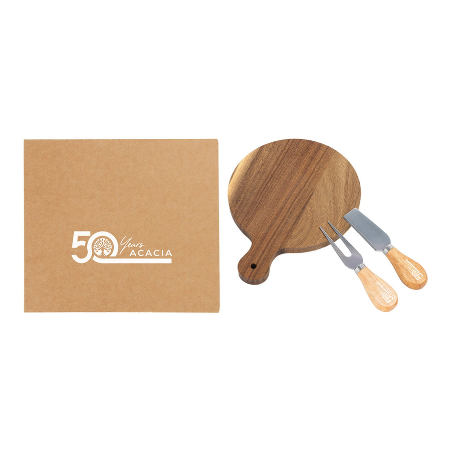 Monterey Cheese Board With Cutlery Set (Q794632)