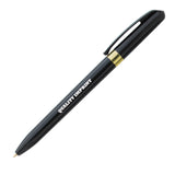 Pivo® Slim Gold Twist Action Pen  Imprinted with Logo (Q795311)