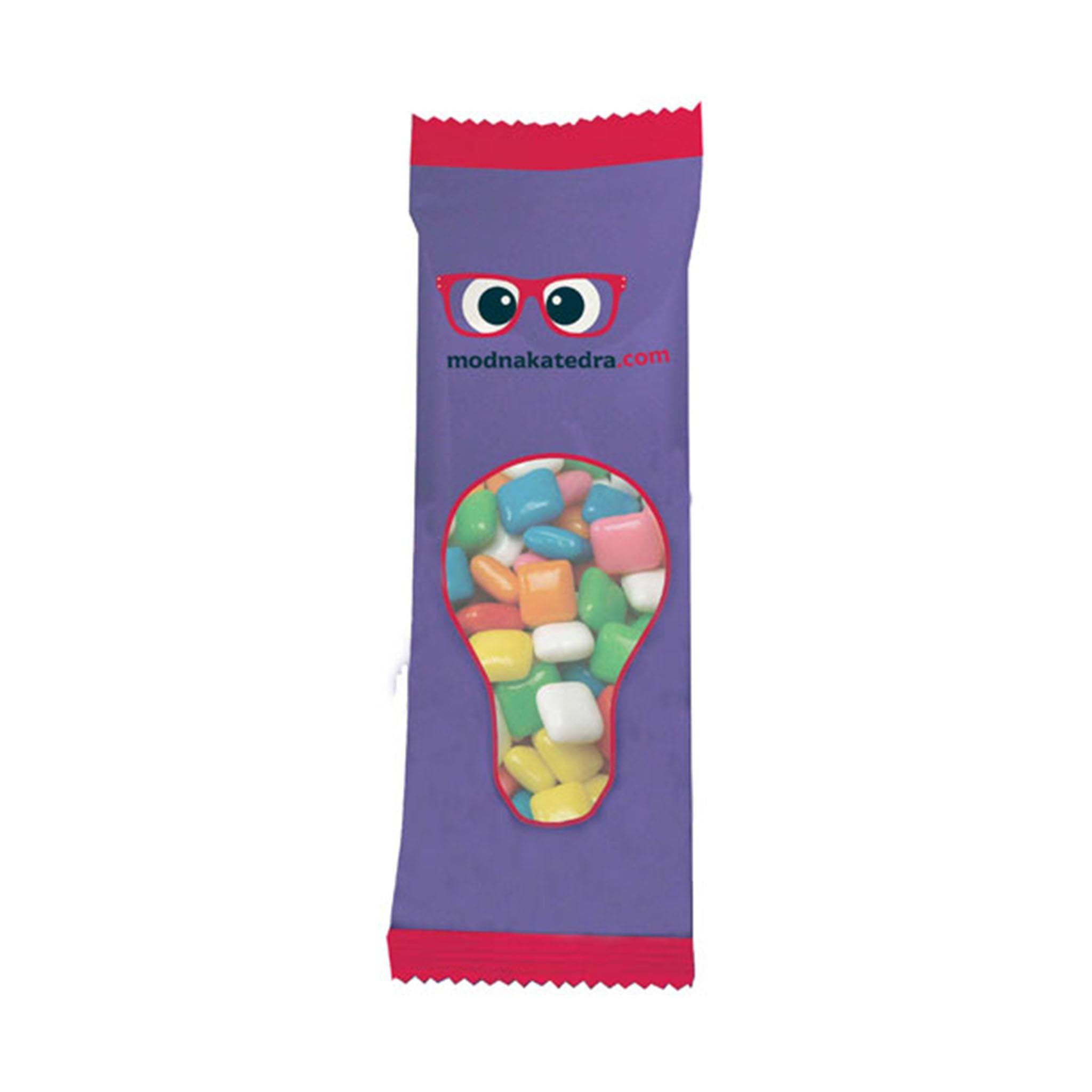 Zagasnacks™ Promo Snack Pack Bags - Gum  Imprinted with Logo (Q995622)