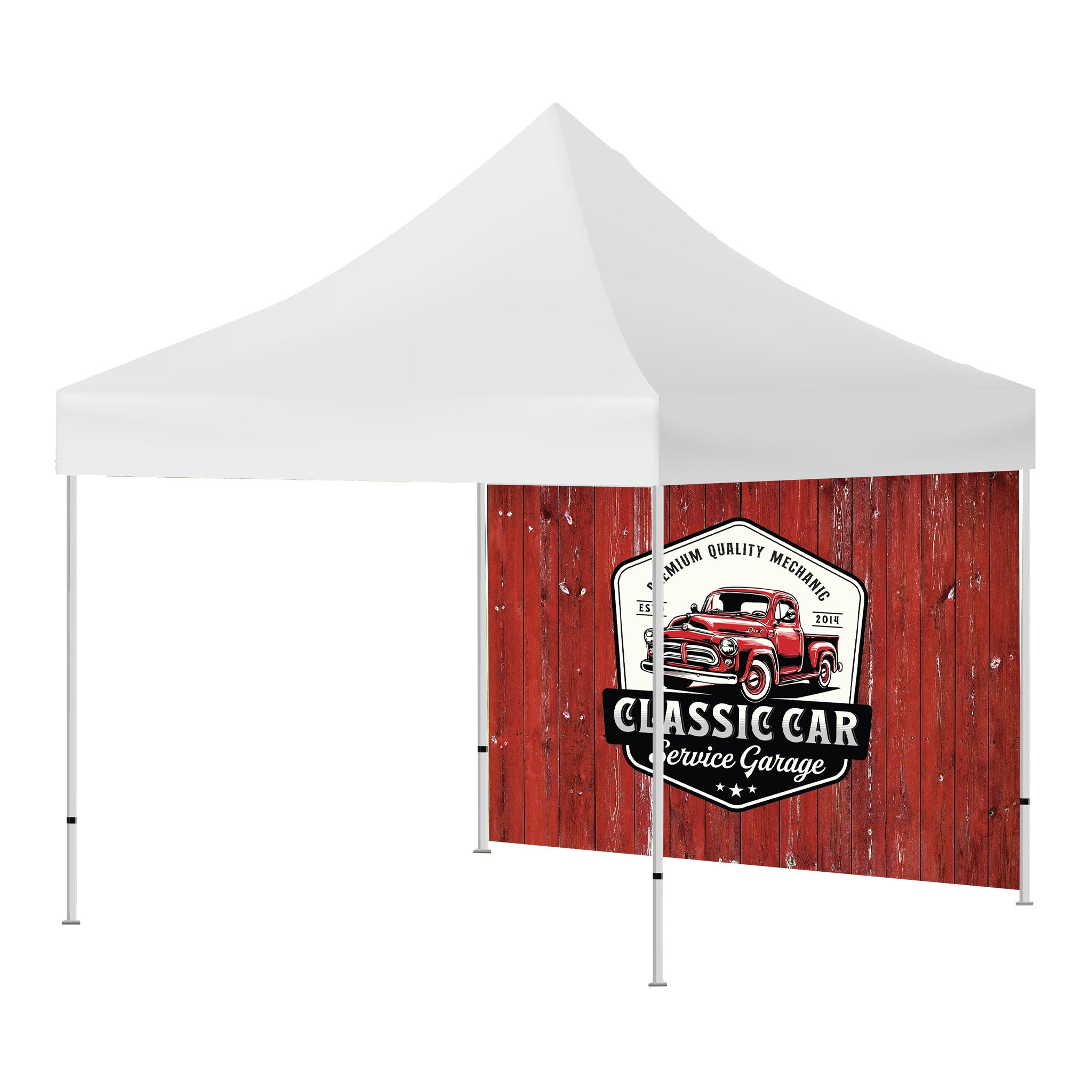 Full Wall Full Bleed Tent  Imprinted with Logo (Q798022)