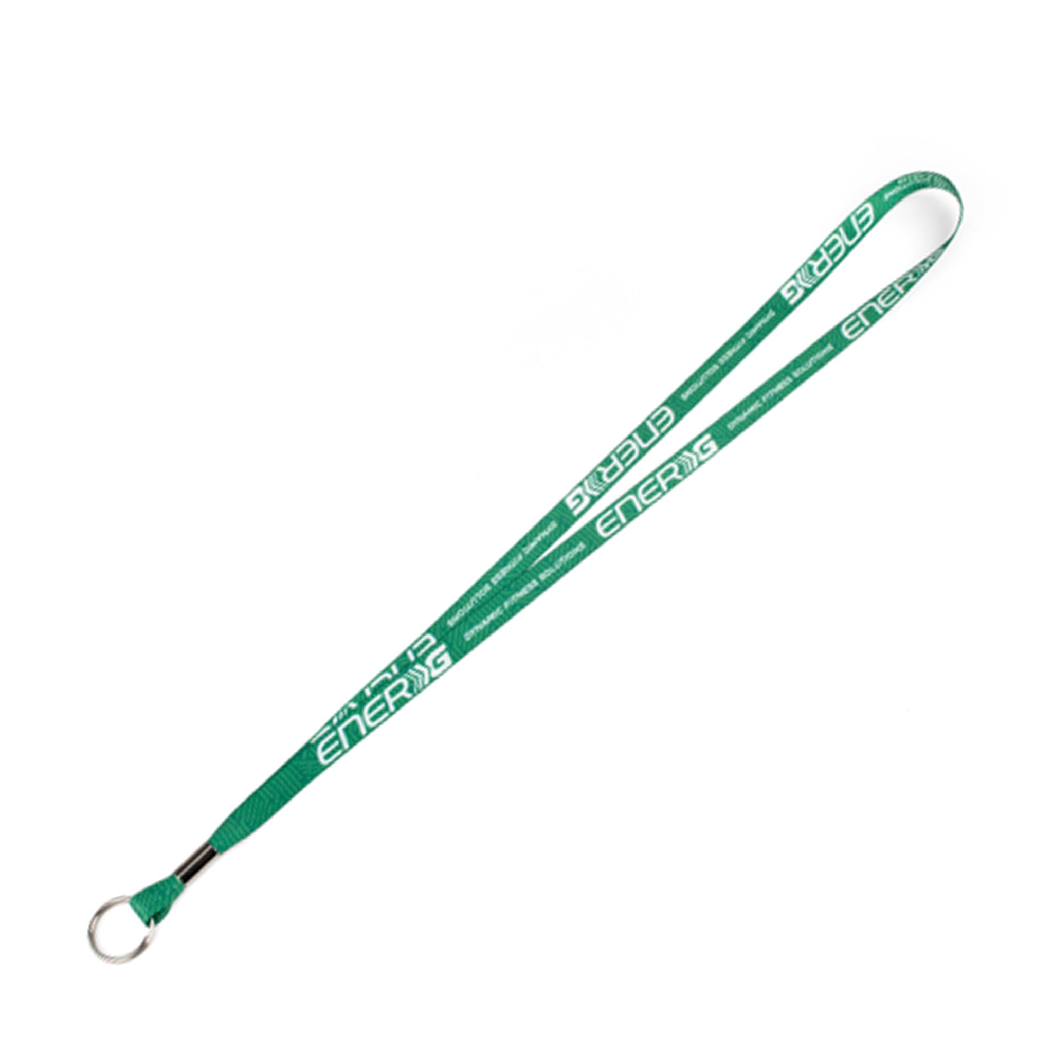 .38 Inch Full Color Waffle Weave Lanyard rPET  Imprinted with Logo (Q802632)