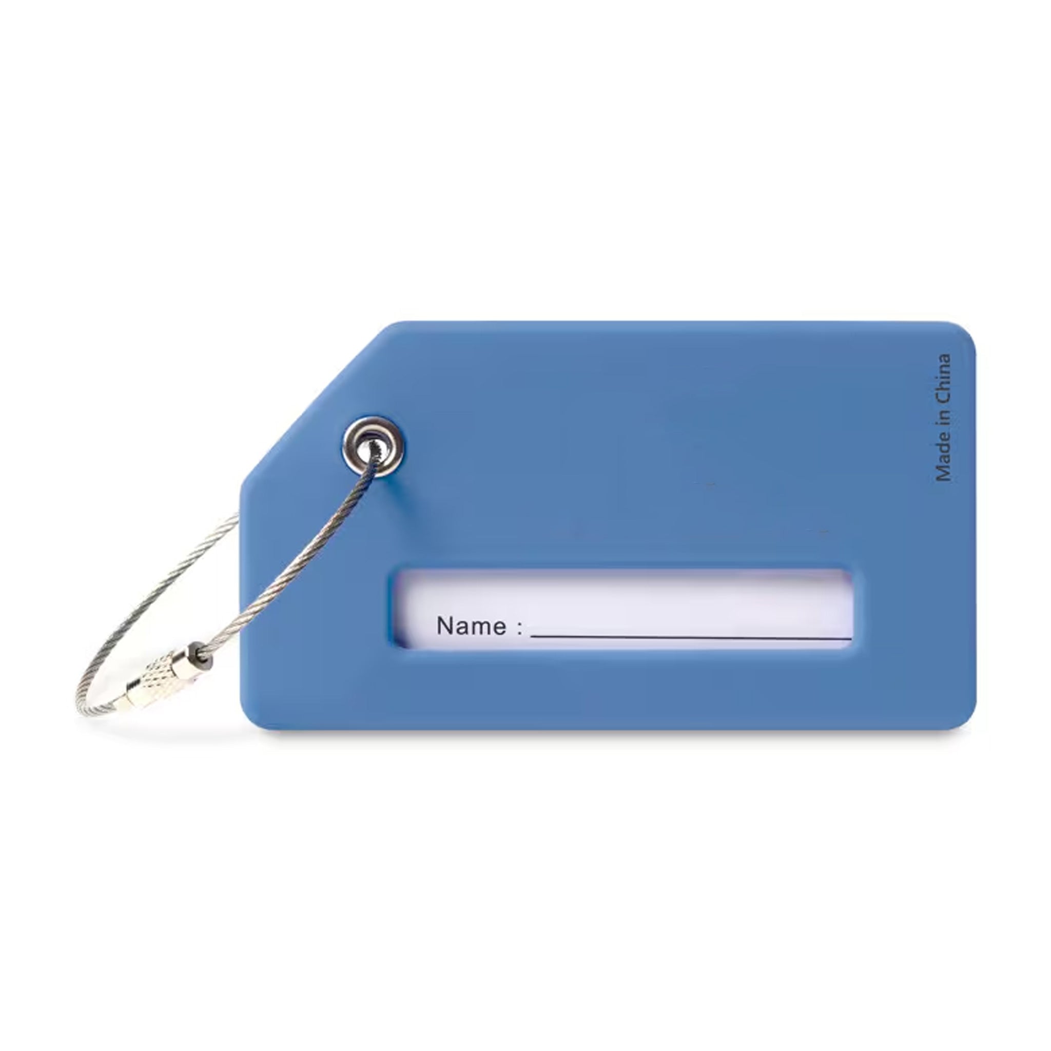 Silicone Luggage Tag - Royal Blue (Q803022)