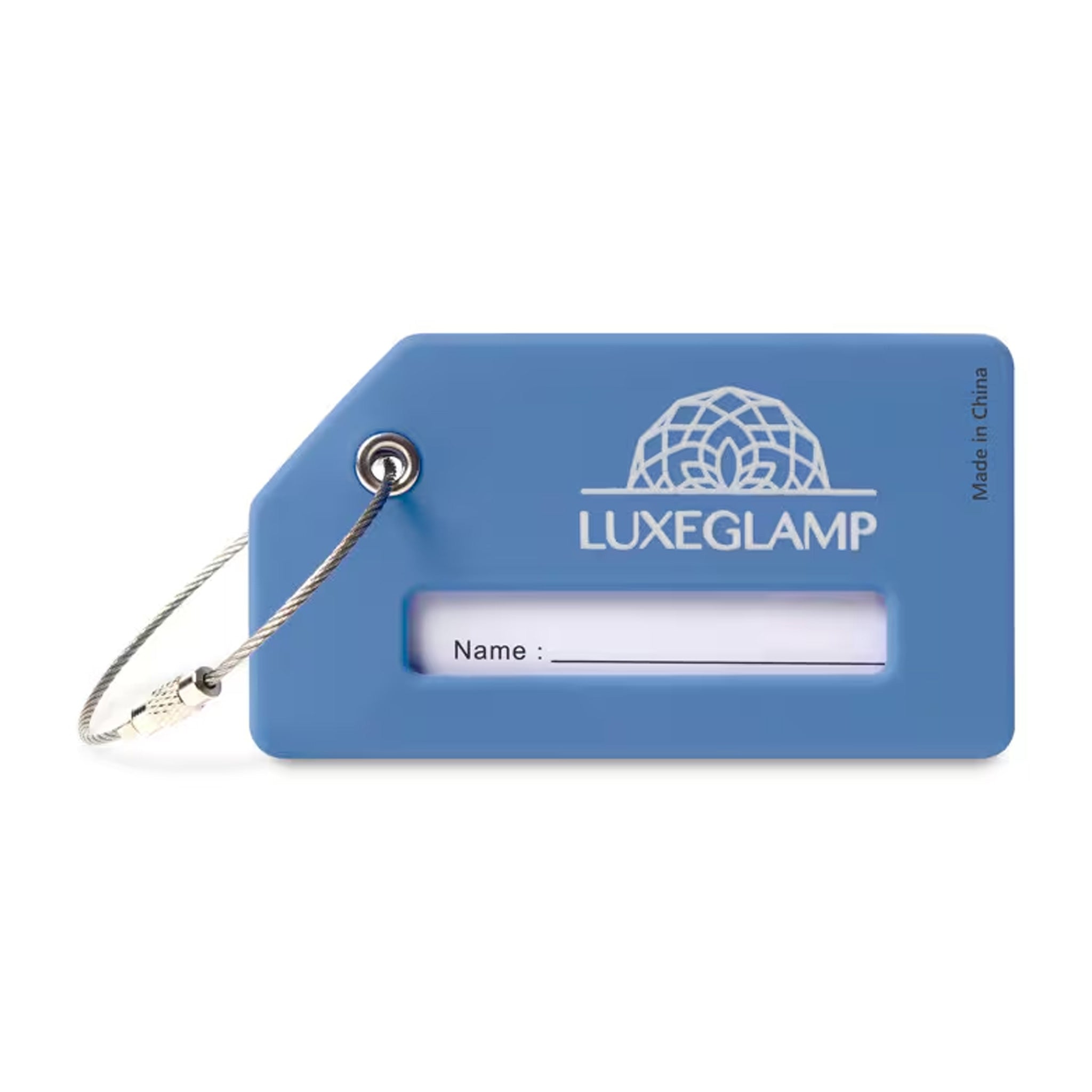 Silicone Luggage Tag - Royal Blue (Q803022)