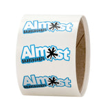 3" x 3" Die Cut Roll Sticker Labels (Q803522)