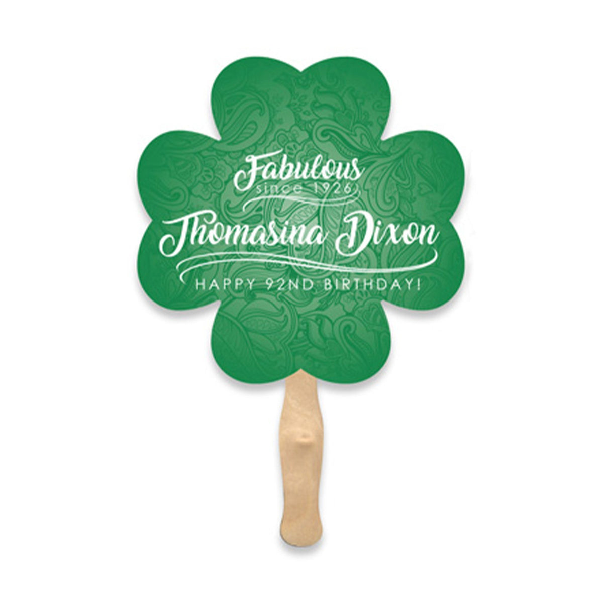 Lightweight Clover Hand Fans (Q803632)