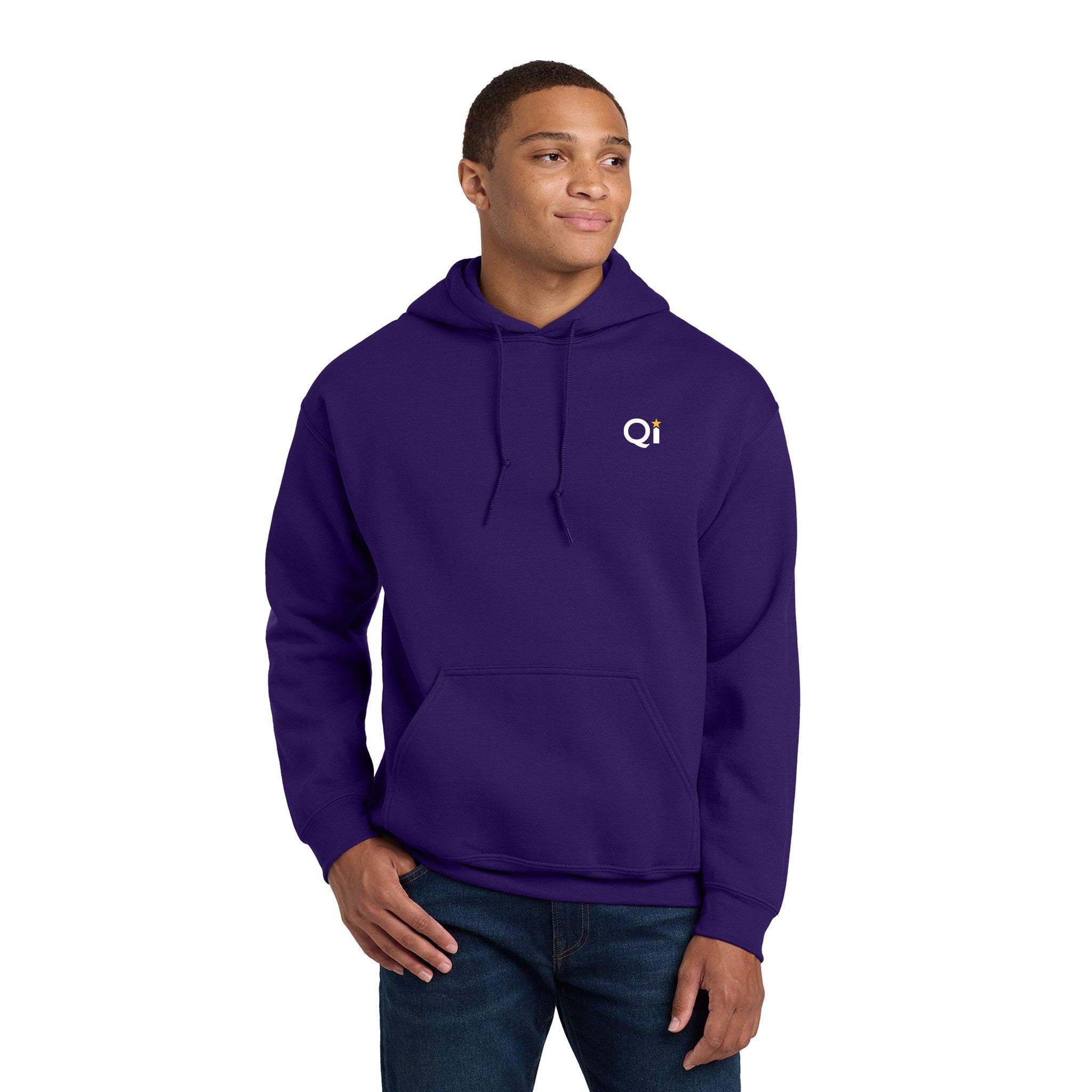 Gildan® - Heavy Blend™ Hooded Sweatshirt  Imprinted with Logo (Q805311)
