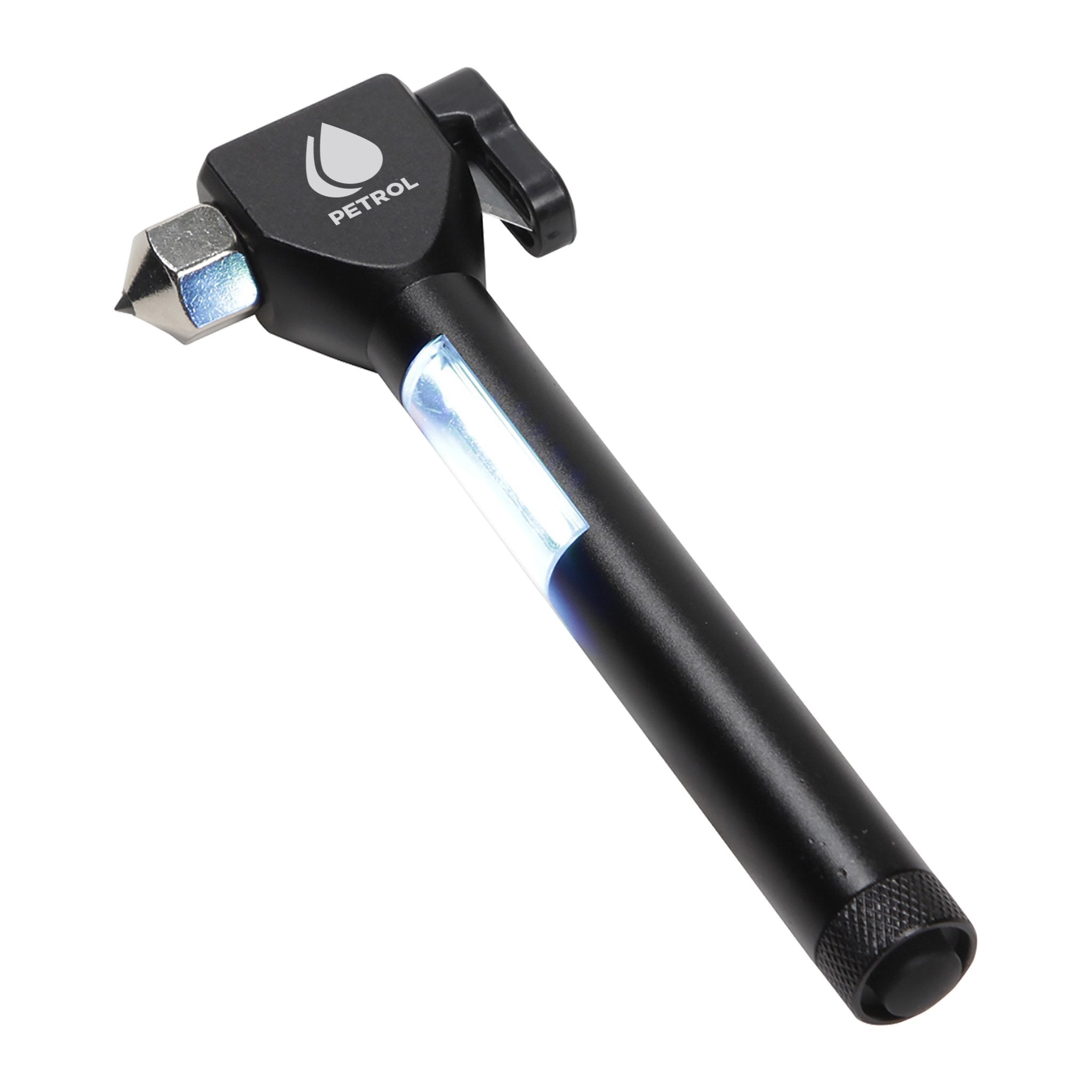 Mini Watchman Flashlight With Escape Hammer  Imprinted with Logo (Q805322)
