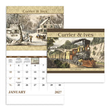 Currier And Ives - Stapled Calendar (Q805722)
