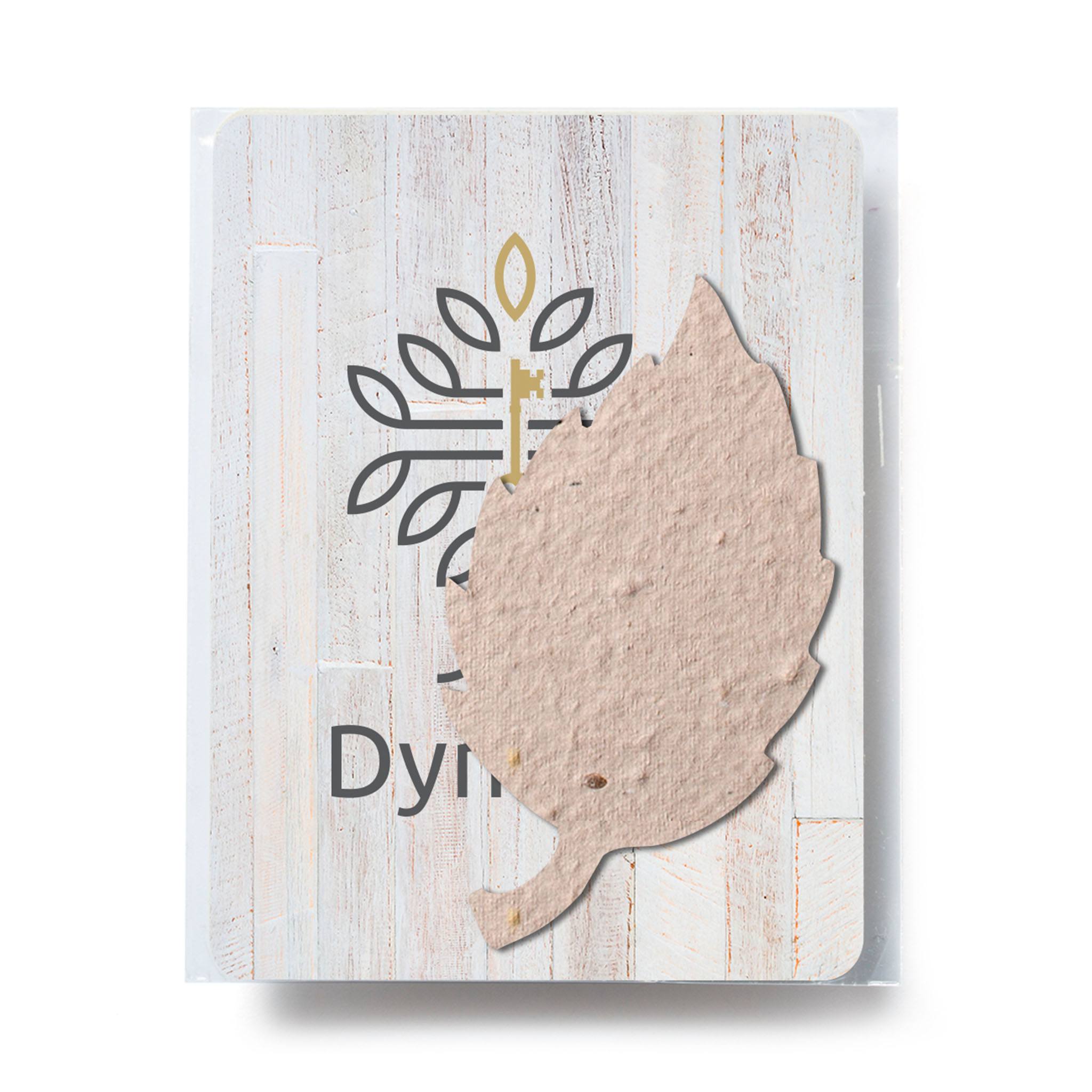 Bloomin Aspen Shaped Plantable Gift Pack  Imprinted with Logo (Q805822)