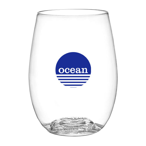 16 Oz. Dishwasher Safe Govino® Wine Glass 2 Pack  Imprinted with Logo (Q805922)