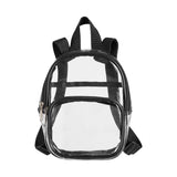 BAGedge Clear PVC Mini Backpack  Imprinted with Logo (Q806332)