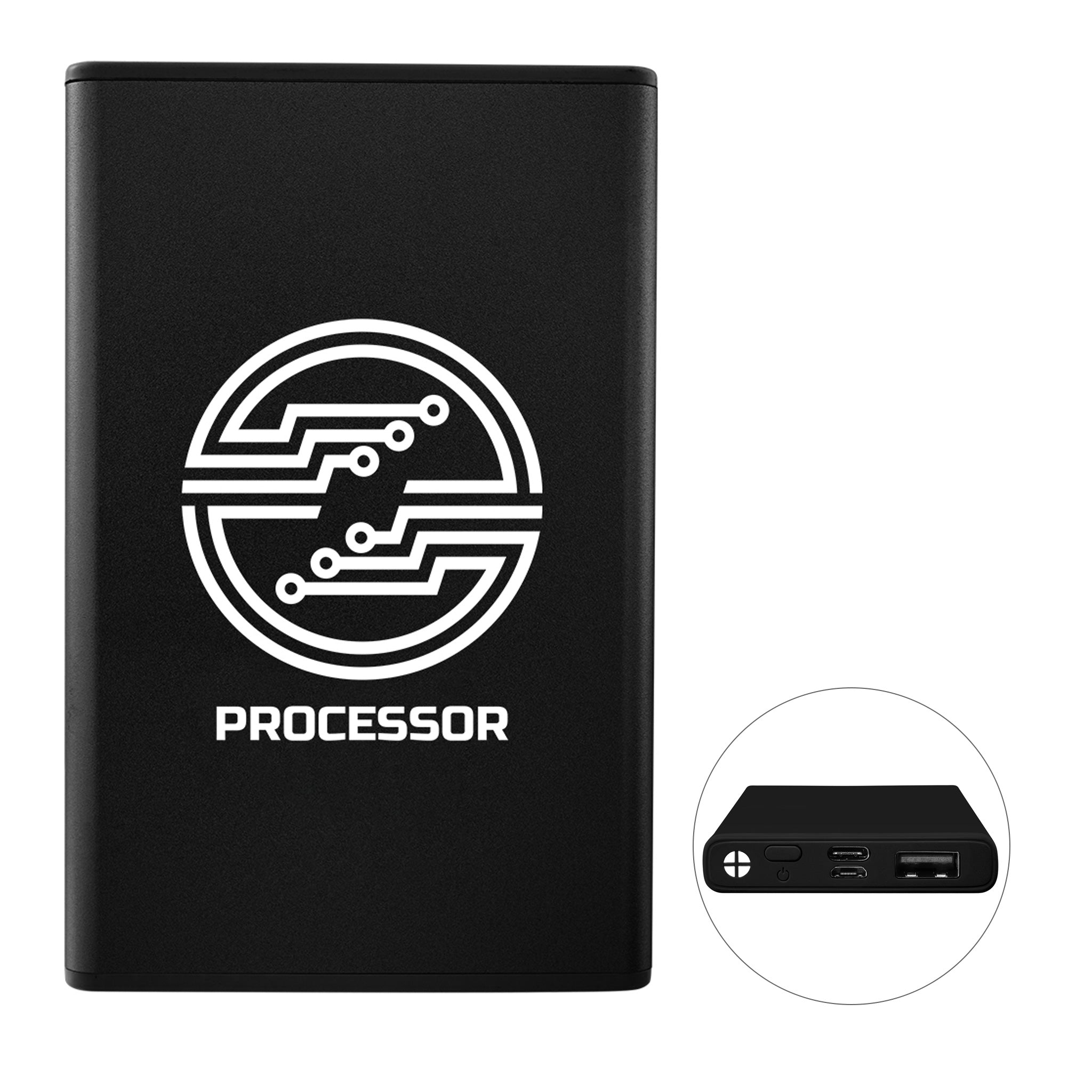 5000 mAh RABS & Aluminum Power Bank  Imprinted with Logo (Q807122)