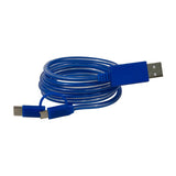 Payson 3-in-1 LED Lighted Cell Phone Charging Cable (Q808022)