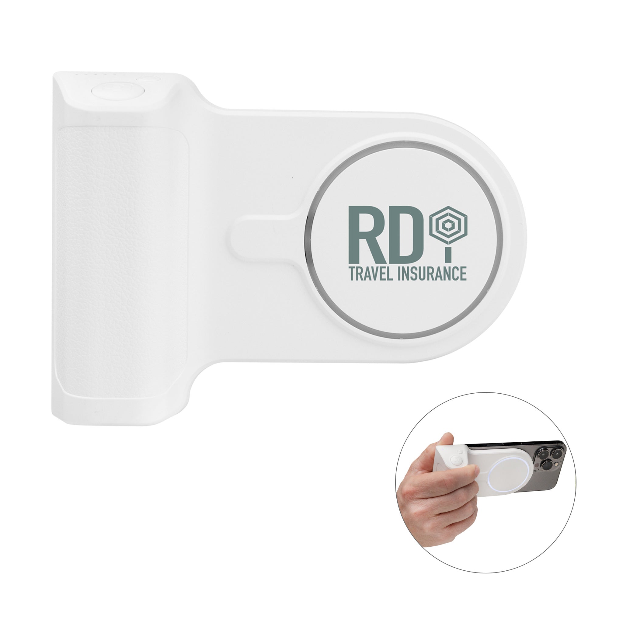 4500 mAh Mag Max Power Bank With Selfie Shutter  Imprinted with Logo (Q808122)