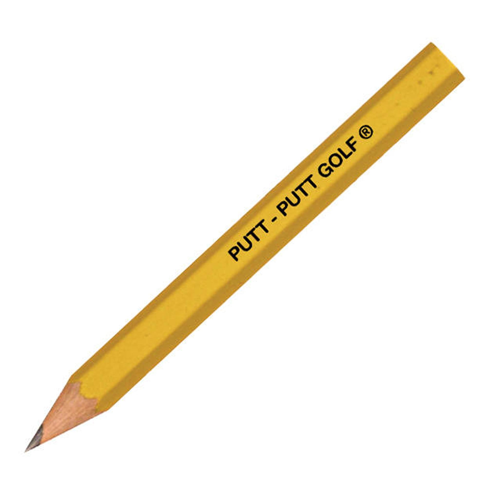 Hex Golf Pencils  Imprinted with Logo (Q809222)