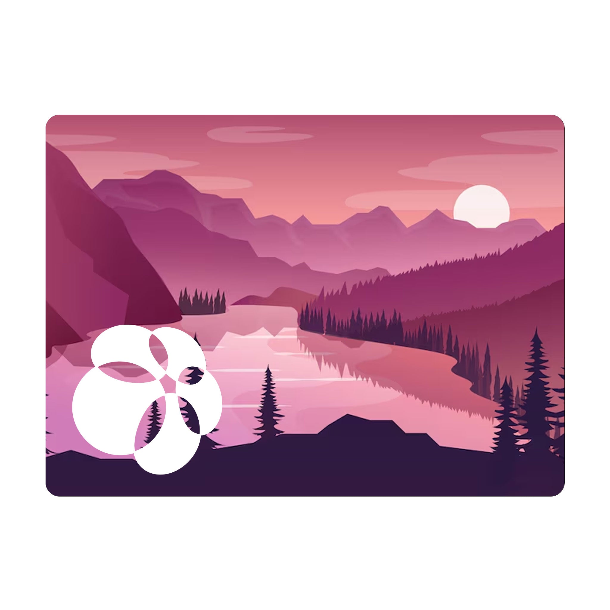 19 x 14 Inch 2.5MM Hard Surface Heavy-Duty Counter Mat  Imprinted with Logo (Q809822)