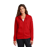 Nike Ladies Club Fleece Sleeve Swoosh Full-Zip Hoodie (Q809922)